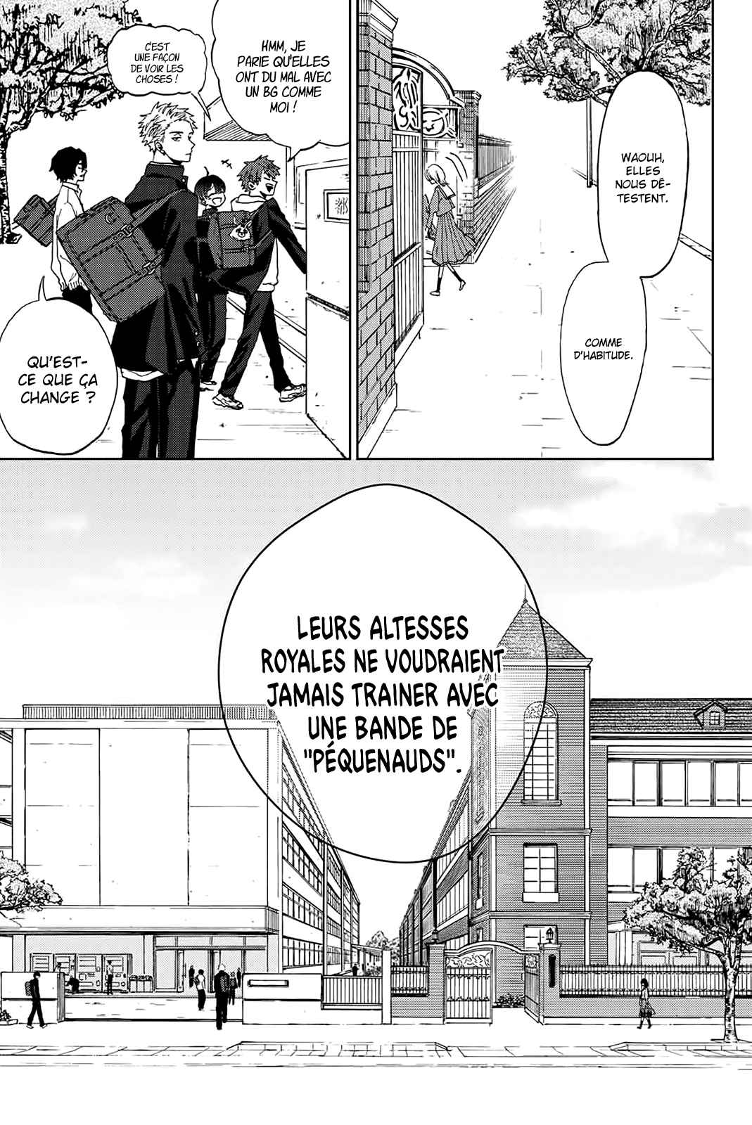 Read The Fragrant Flower Blooms with Dignity FRANCAIS Manga Online