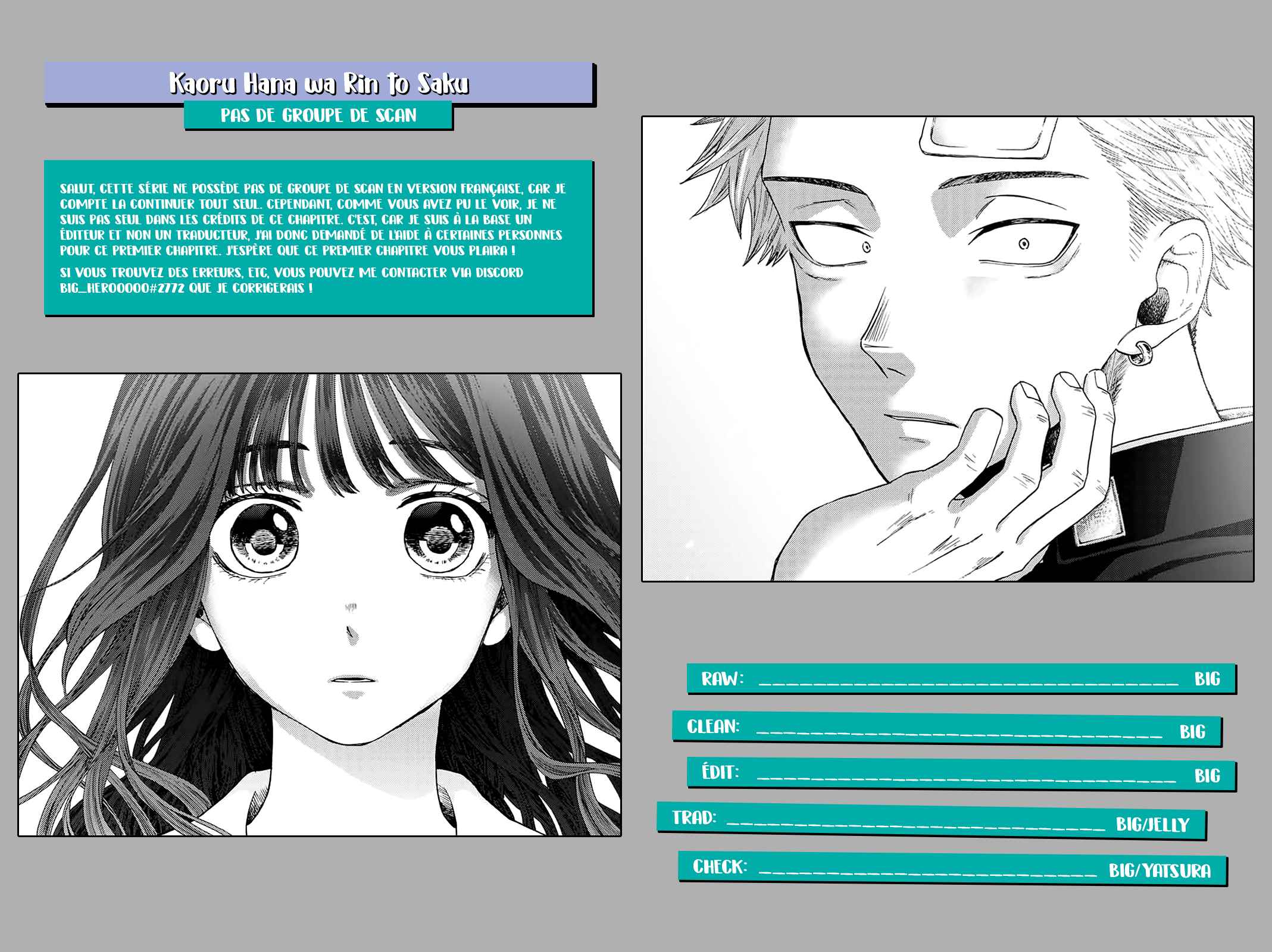 Read The Fragrant Flower Blooms with Dignity FRANCAIS Manga Online