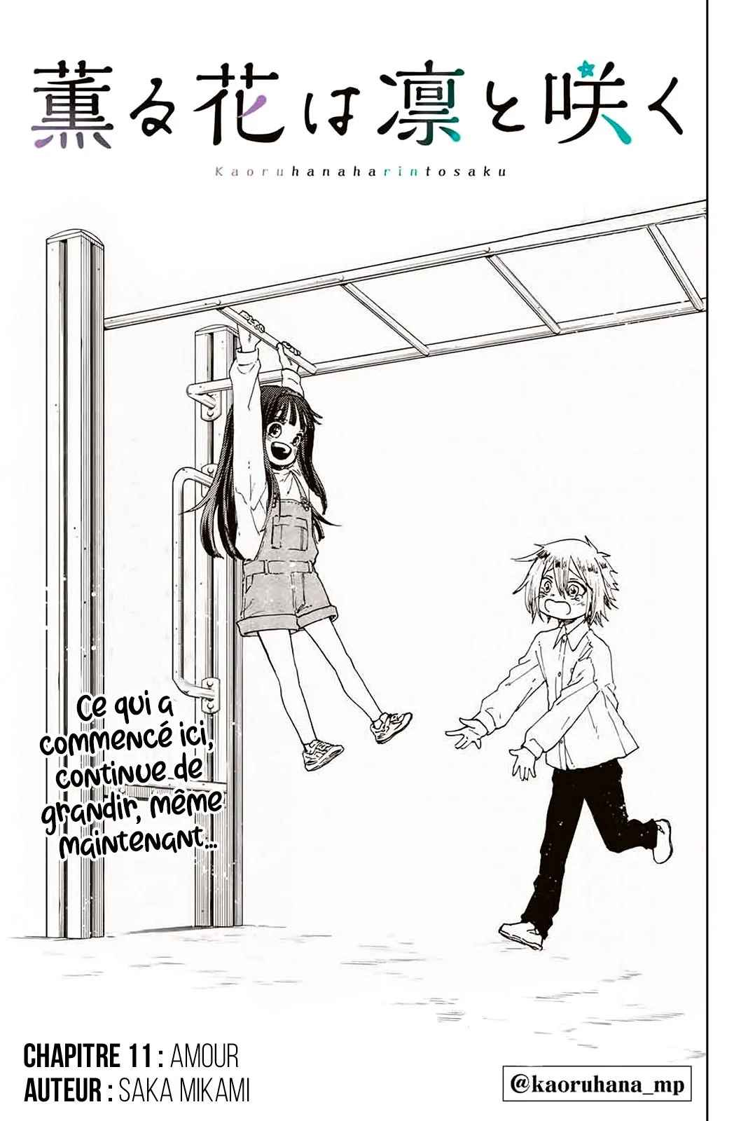 Read The Fragrant Flower Blooms with Dignity FRANCAIS Manga Online