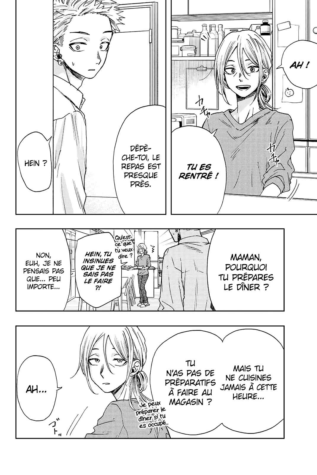 Read The Fragrant Flower Blooms with Dignity FRANCAIS Manga Online