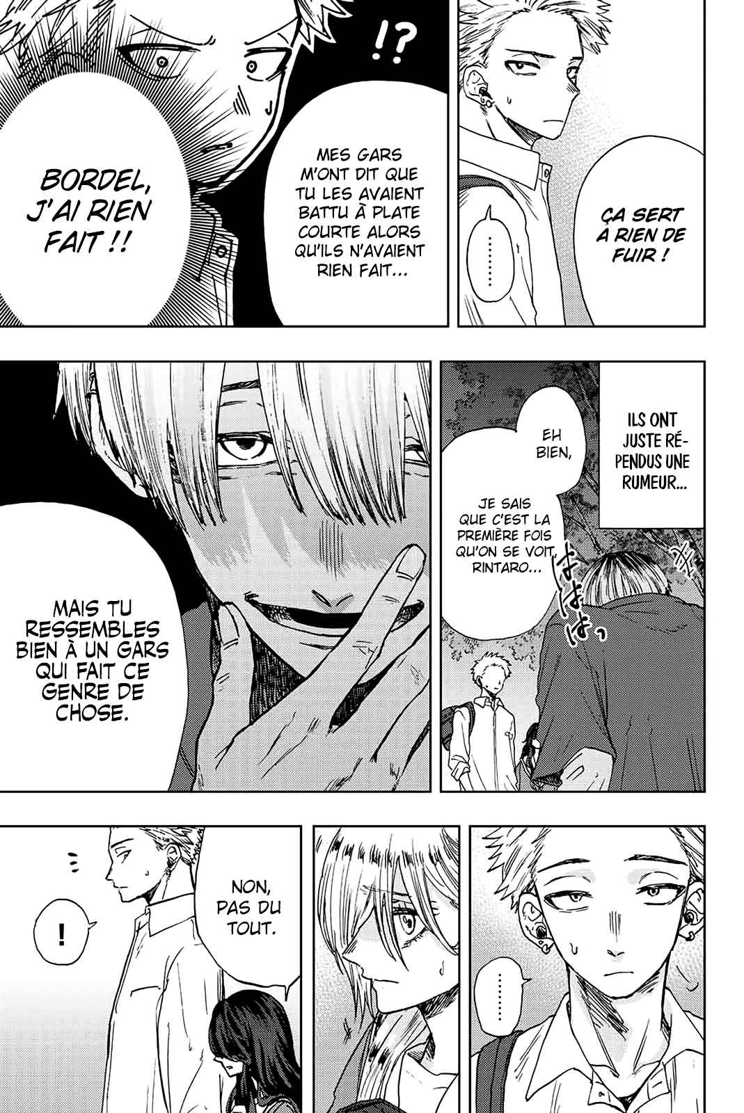 Read The Fragrant Flower Blooms with Dignity FRANCAIS Manga Online