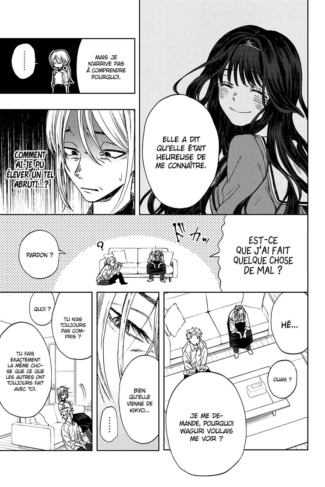 Read The Fragrant Flower Blooms with Dignity FRANCAIS Manga Online