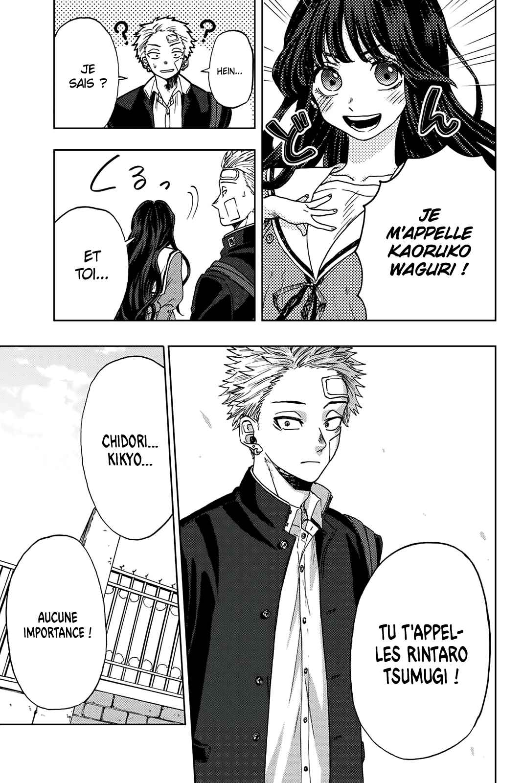 Read The Fragrant Flower Blooms with Dignity FRANCAIS Manga Online