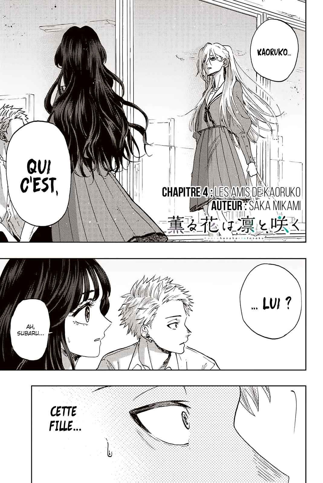 Read The Fragrant Flower Blooms with Dignity FRANCAIS Manga Online