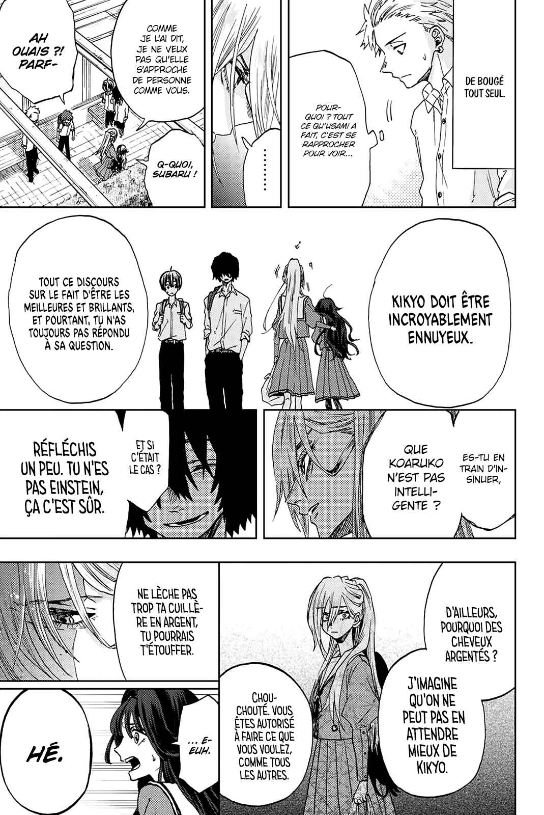 Read The Fragrant Flower Blooms with Dignity FRANCAIS Manga Online