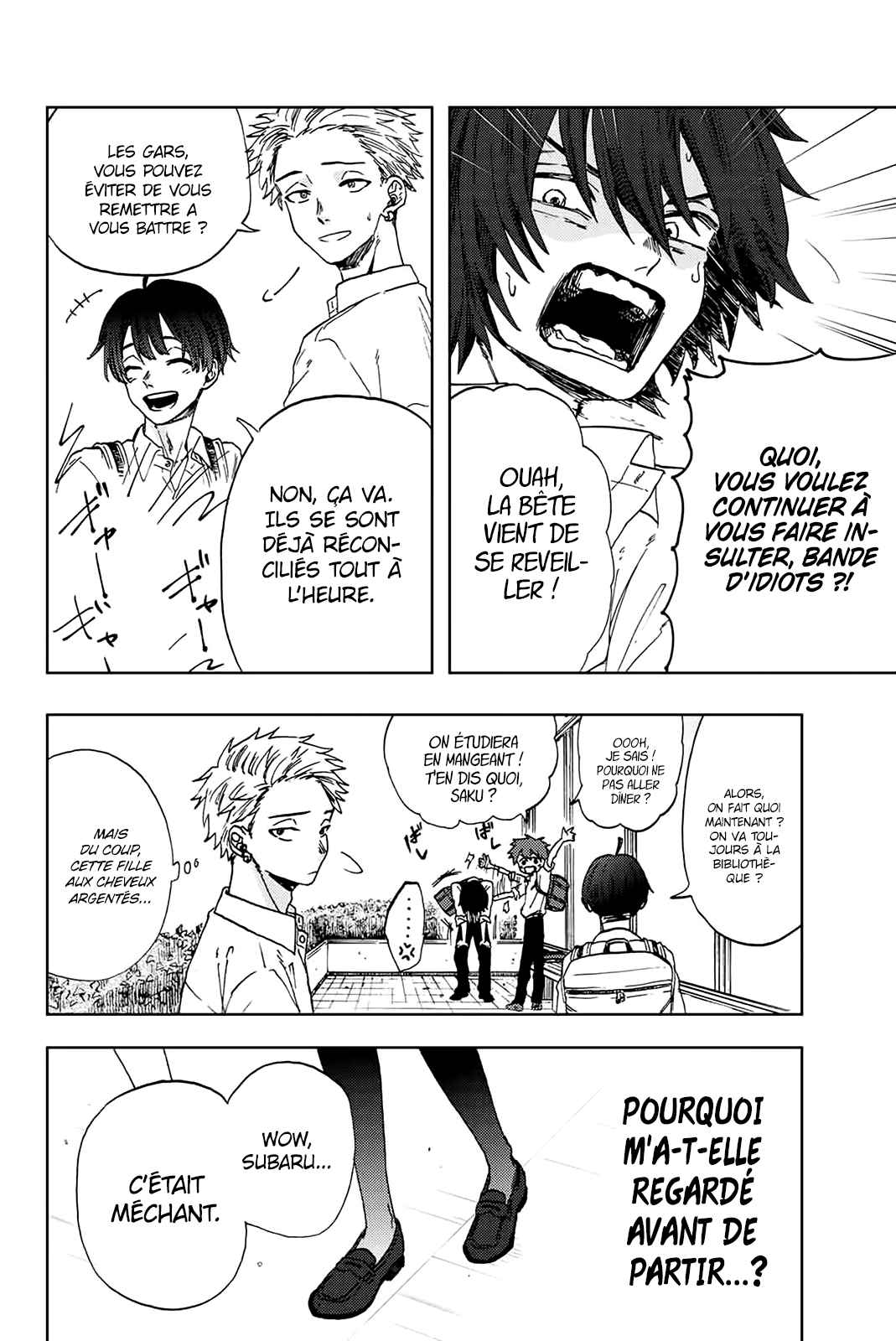 Read The Fragrant Flower Blooms with Dignity FRANCAIS Manga Online