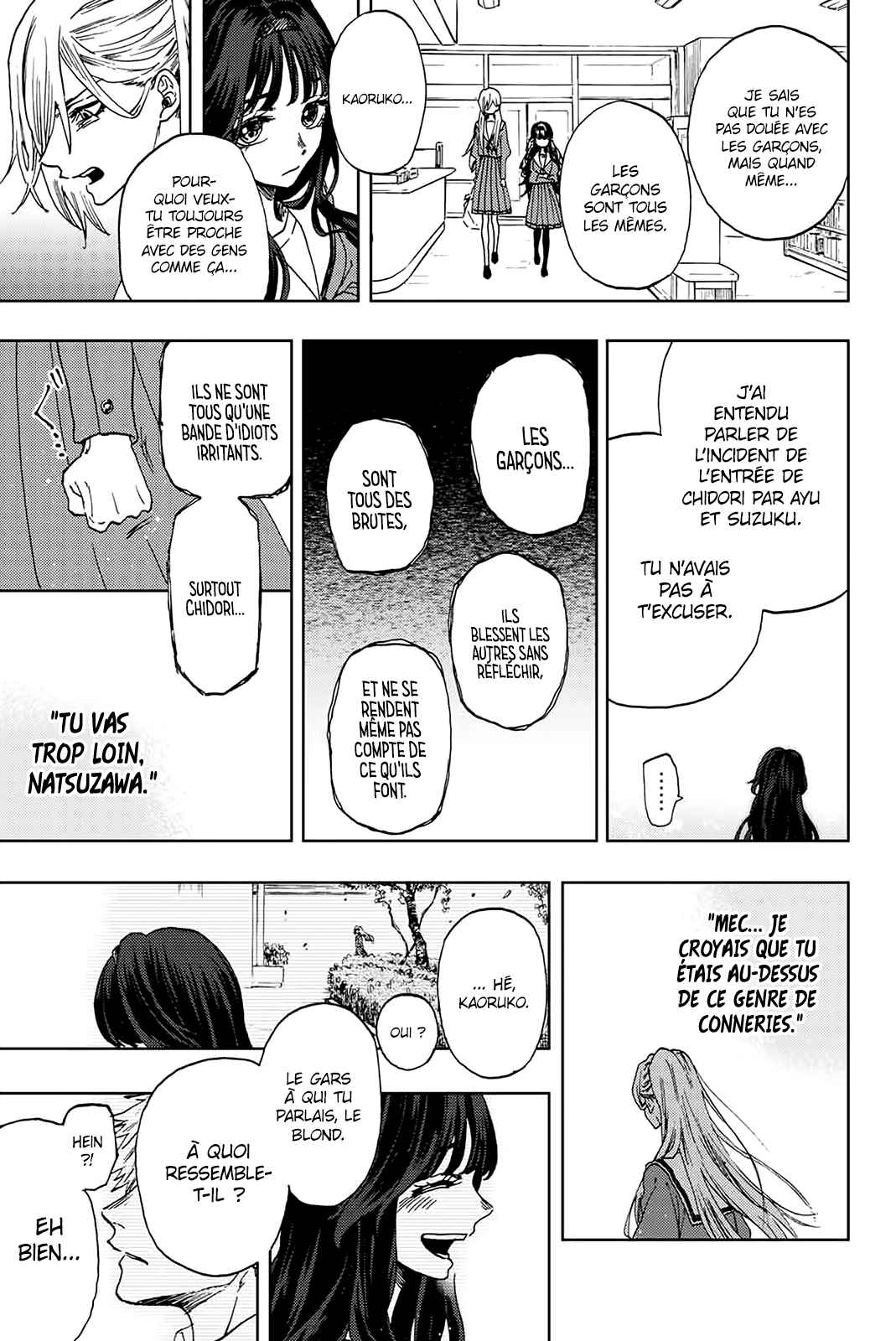 Read The Fragrant Flower Blooms with Dignity FRANCAIS Manga Online