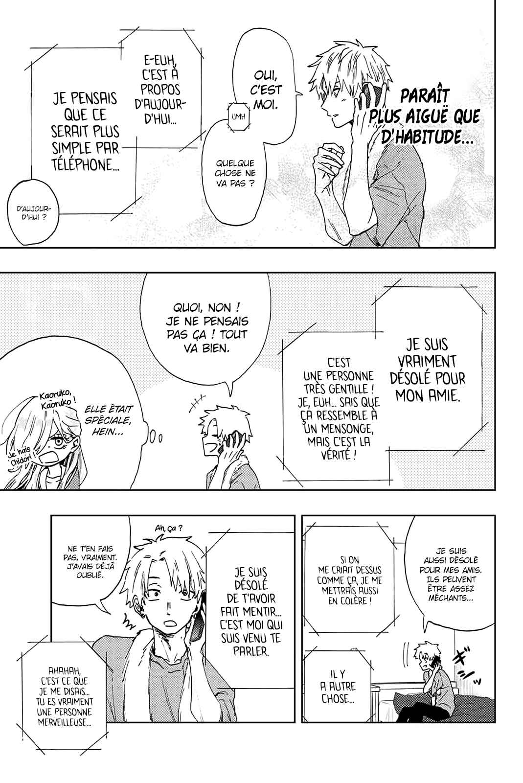 Read The Fragrant Flower Blooms with Dignity FRANCAIS Manga Online