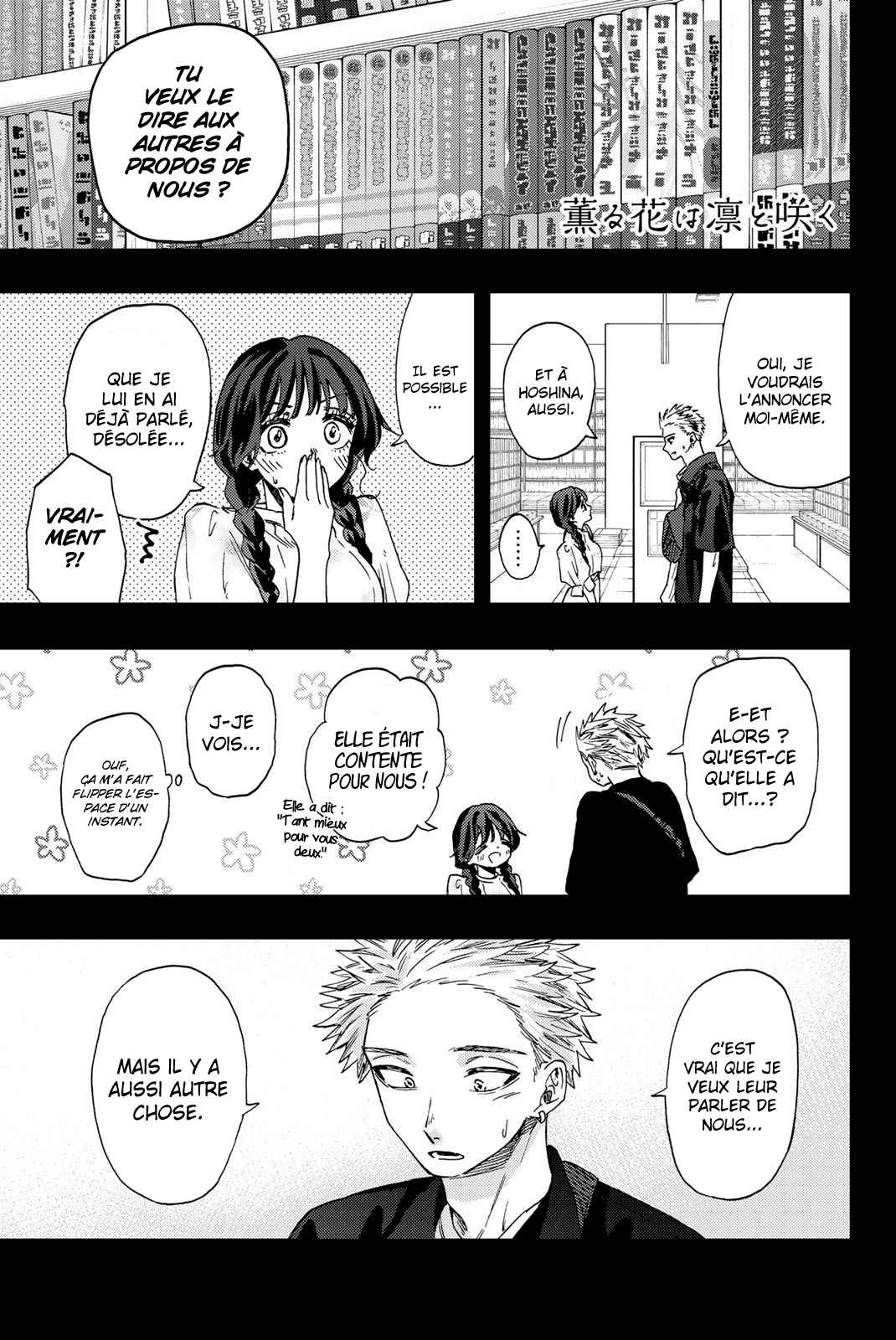 Read The Fragrant Flower Blooms with Dignity FRANCAIS Manga Online