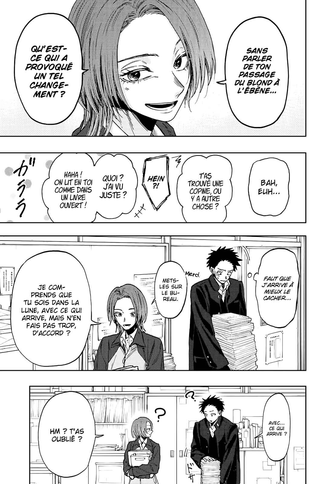 Read The Fragrant Flower Blooms with Dignity FRANCAIS Manga Online