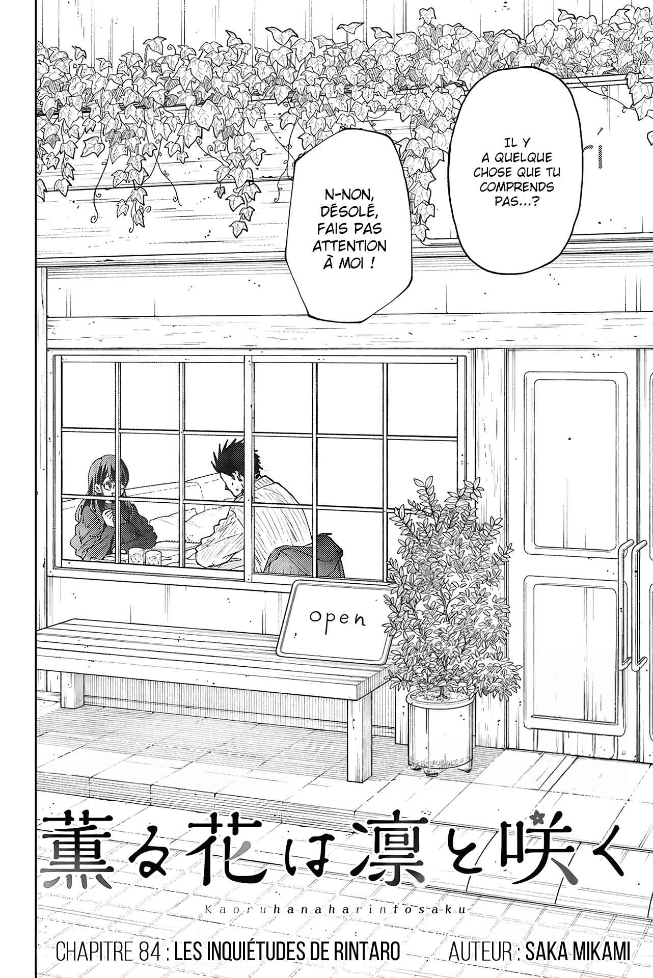 Read The Fragrant Flower Blooms with Dignity FRANCAIS Manga Online