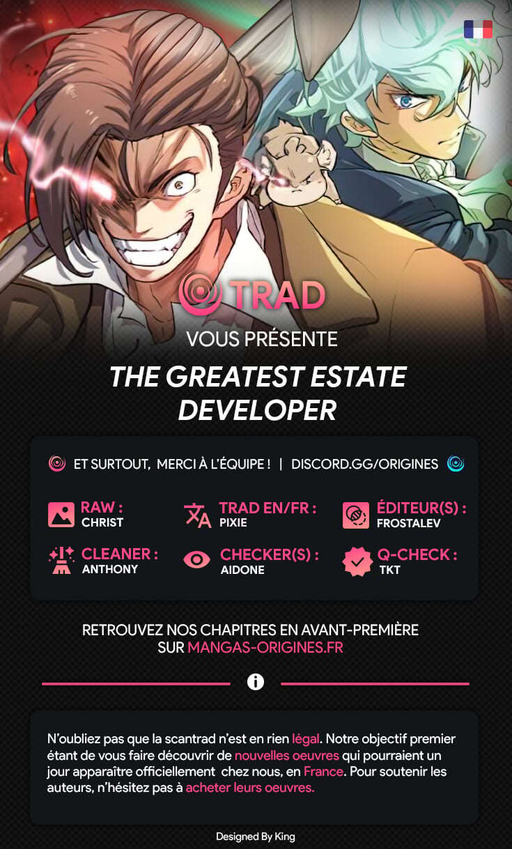 Read The Greatest Estate Developer FRANCAIS Manga Online