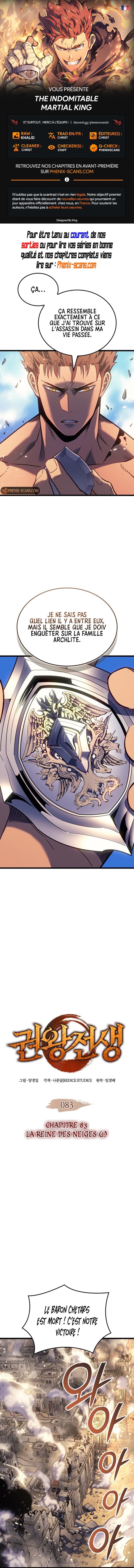 Read The Indomitable Martial King FRANCAIS Manga Online