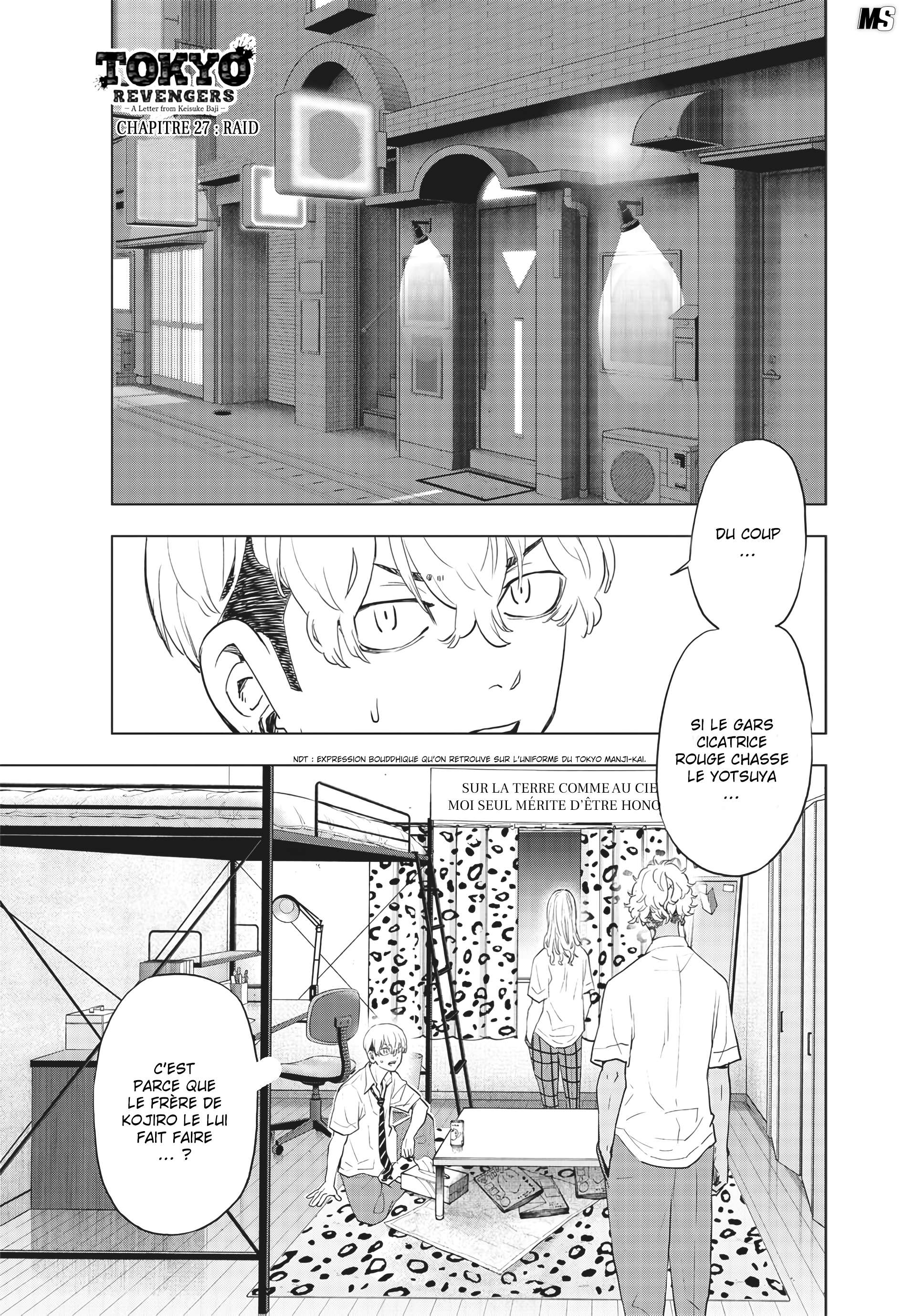 Read Tokyo Revengers A Letter from Keisuke Baji FRANCAIS Manga Online