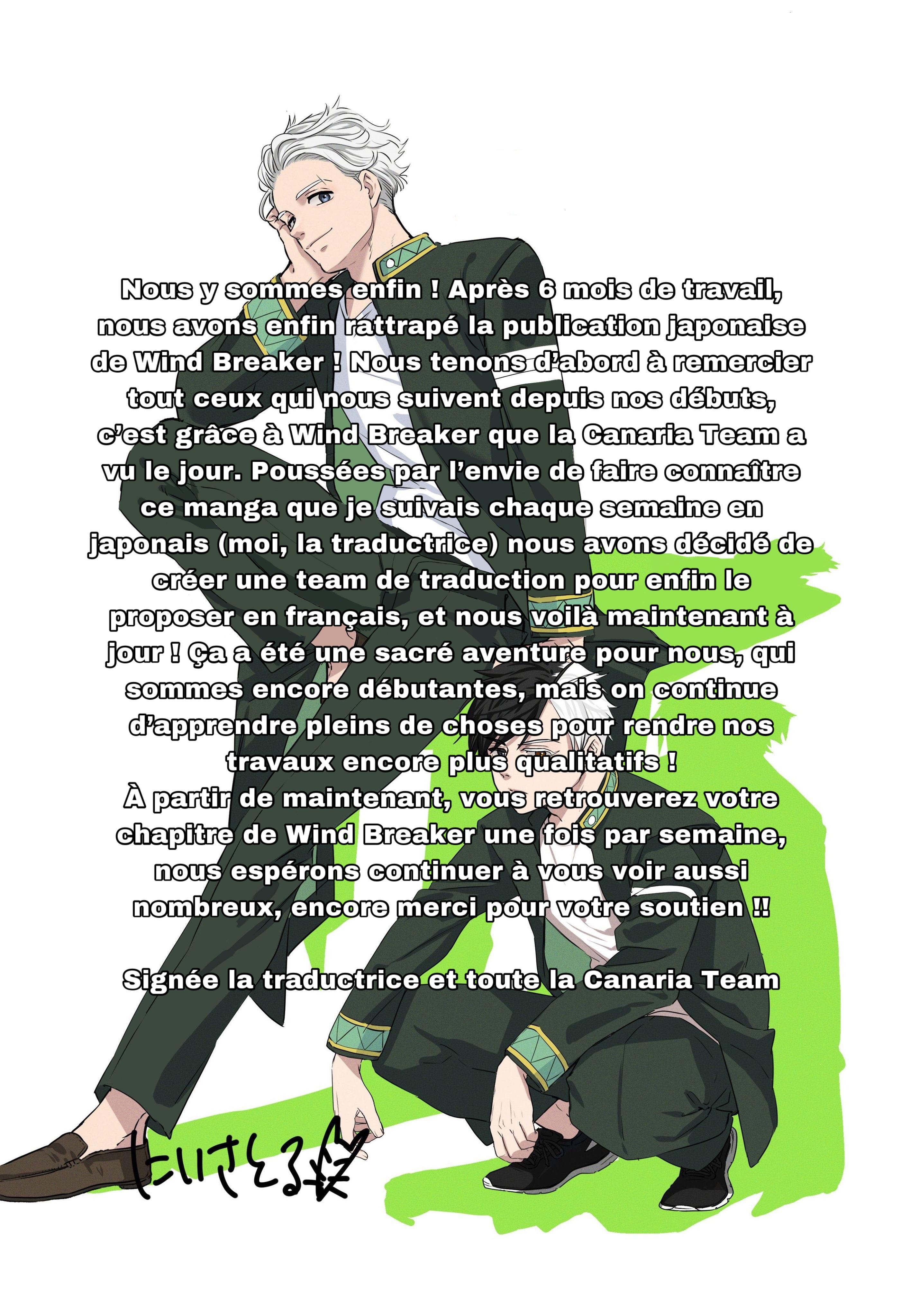 Read Wind Breaker Manga FRANCAIS Manga Online