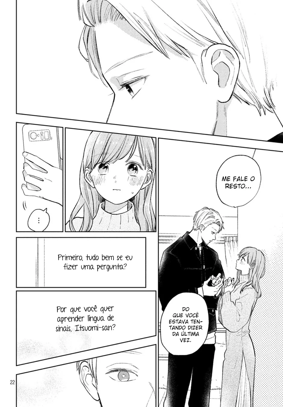 Read A Sign of Affection Português Manga Online