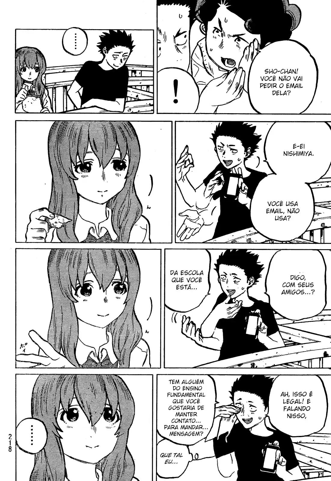 Read A Silent Voice Português Manga Online