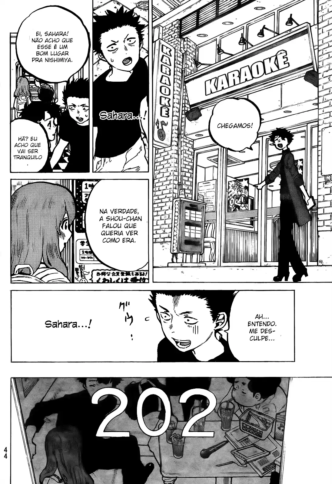 Read A Silent Voice Português Manga Online