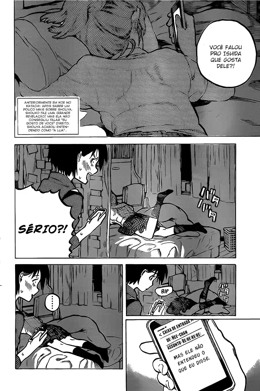 Read A Silent Voice Português Manga Online