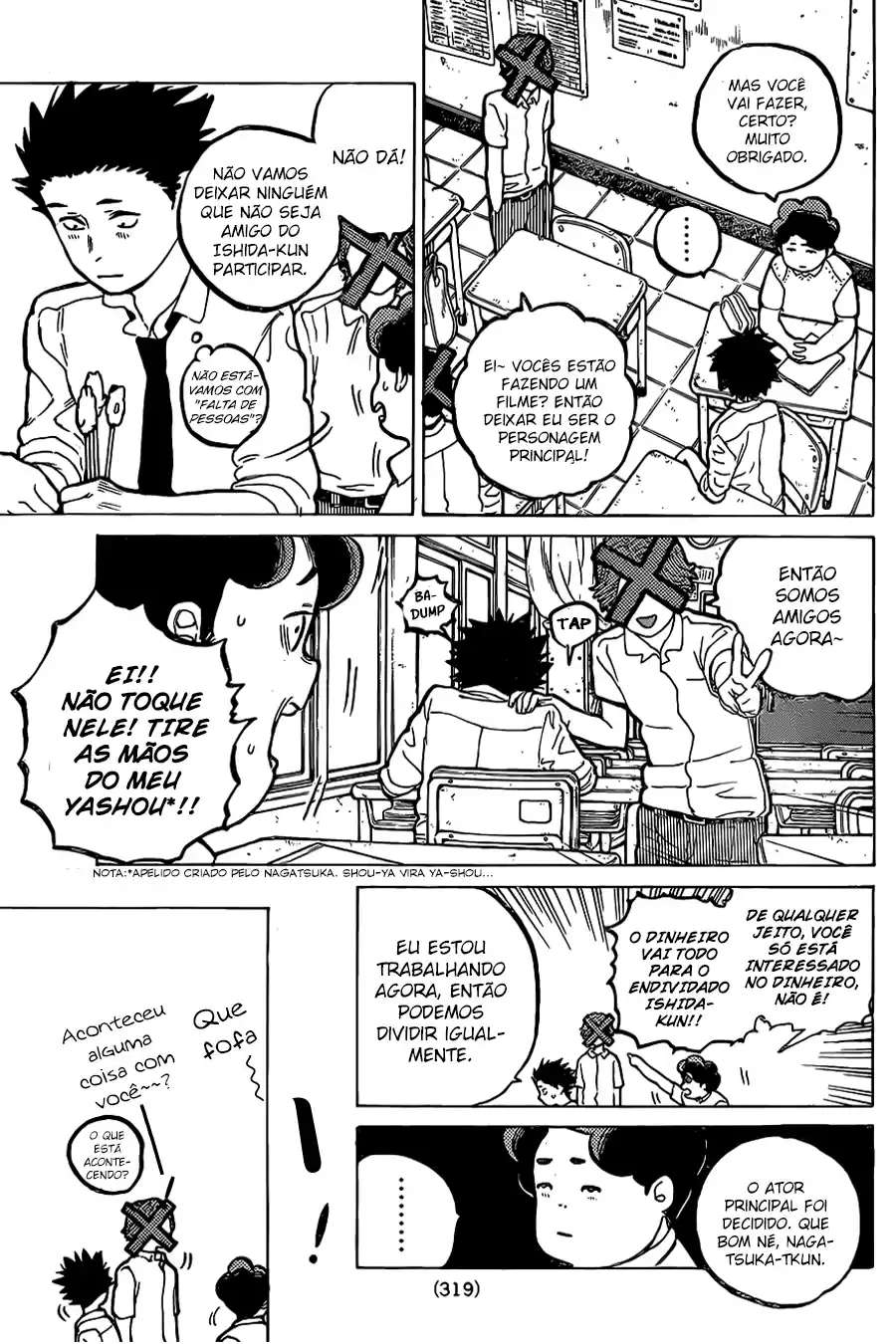 Read A Silent Voice Português Manga Online