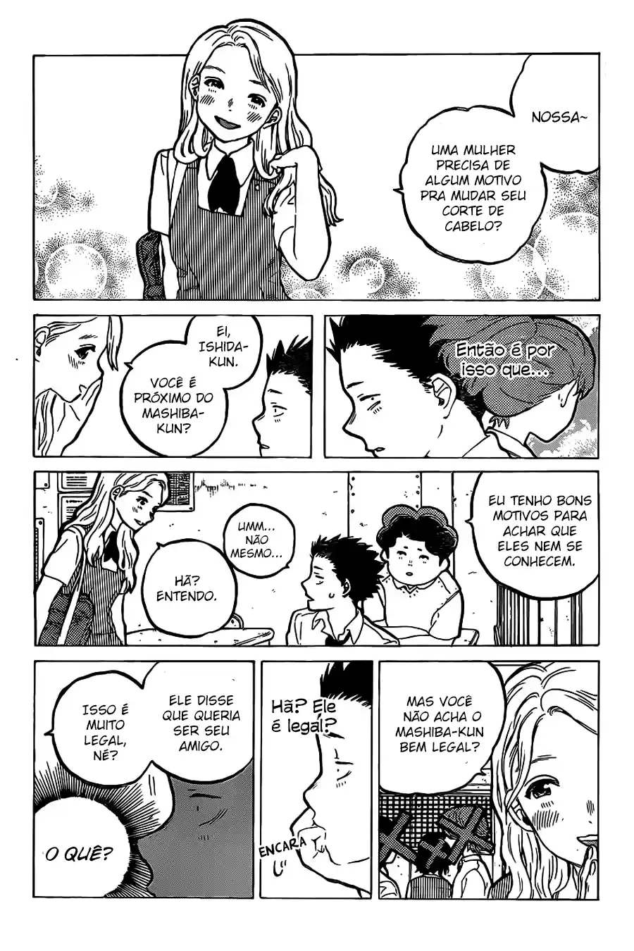 Read A Silent Voice Português Manga Online