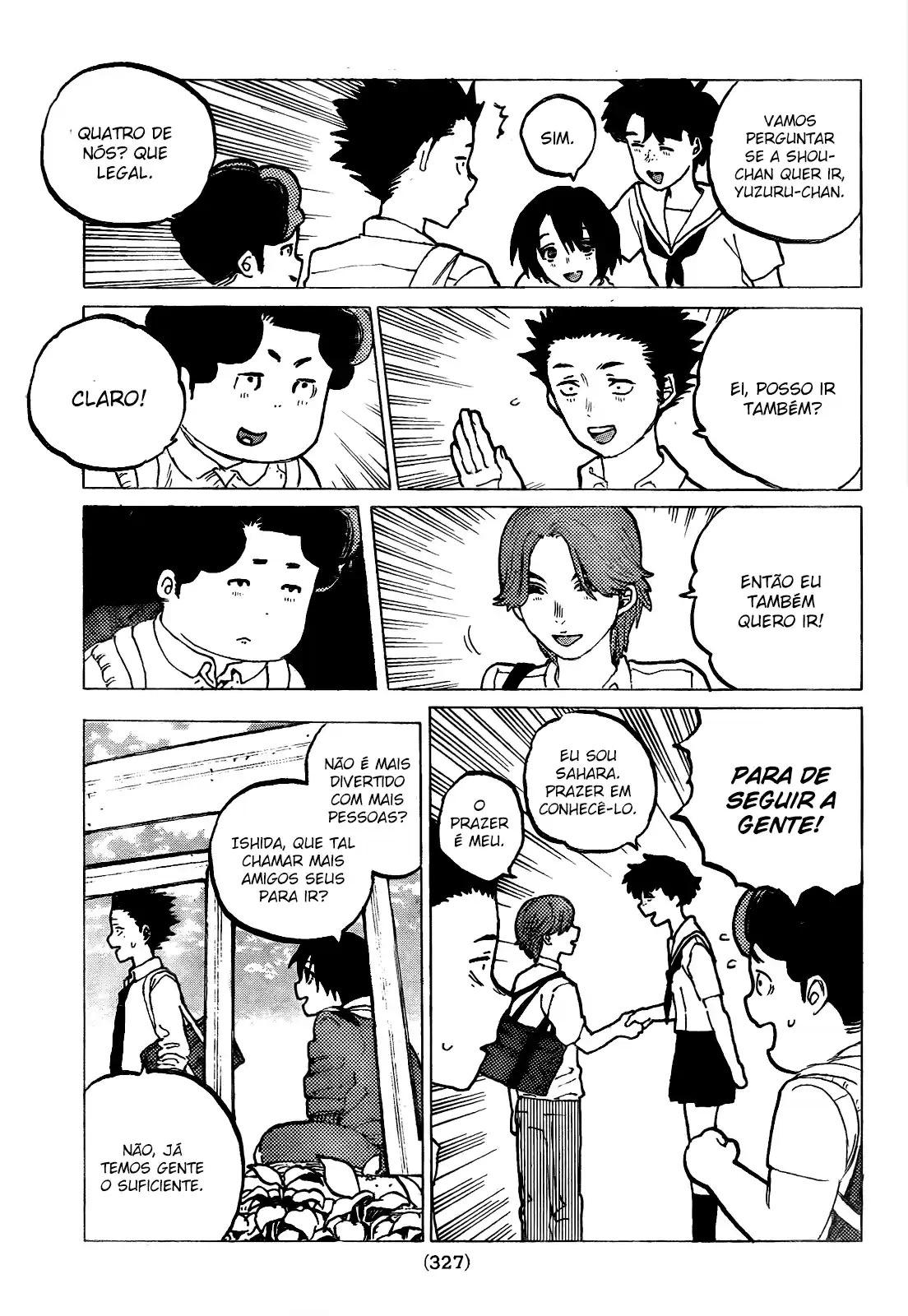 Read A Silent Voice Português Manga Online