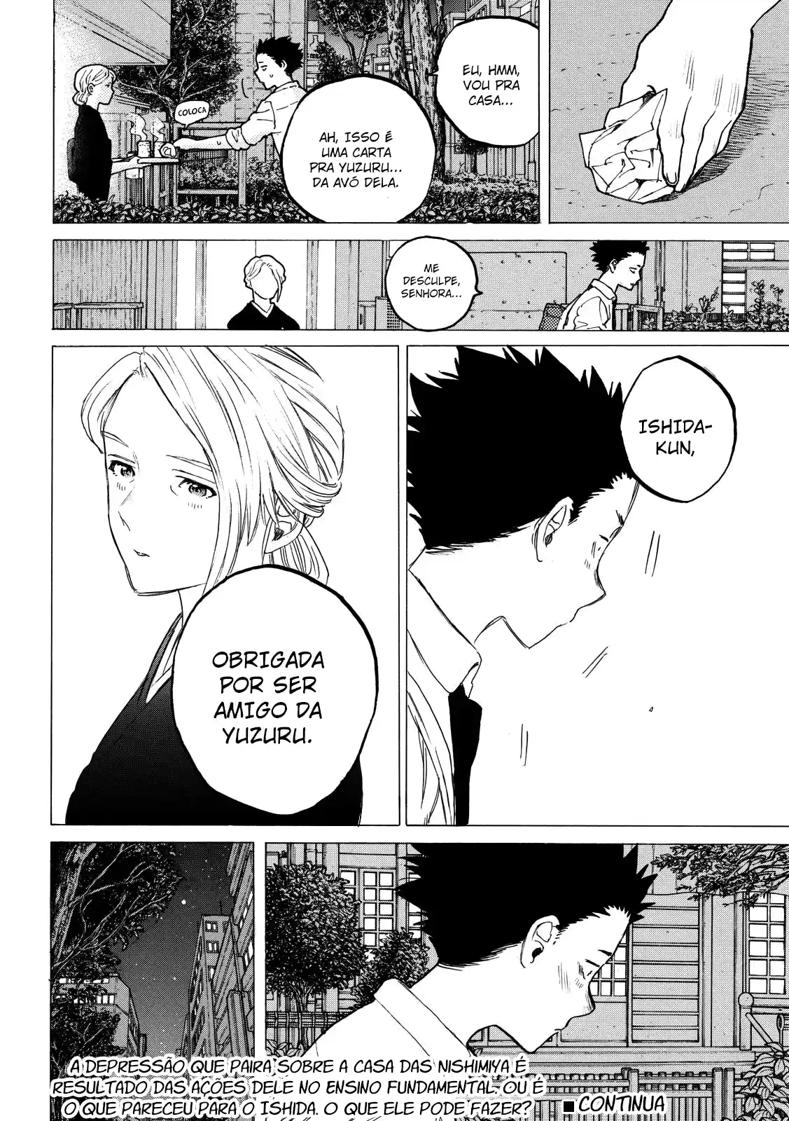 Read A Silent Voice Português Manga Online