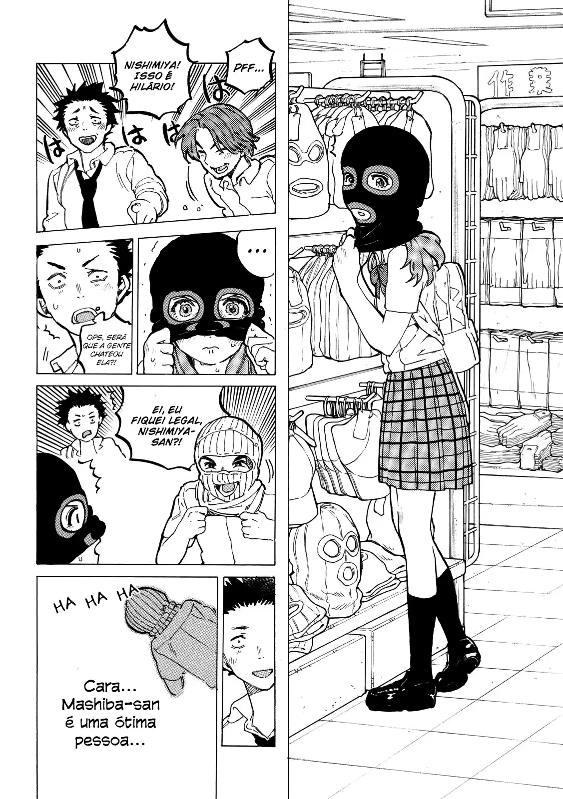 Read A Silent Voice Português Manga Online