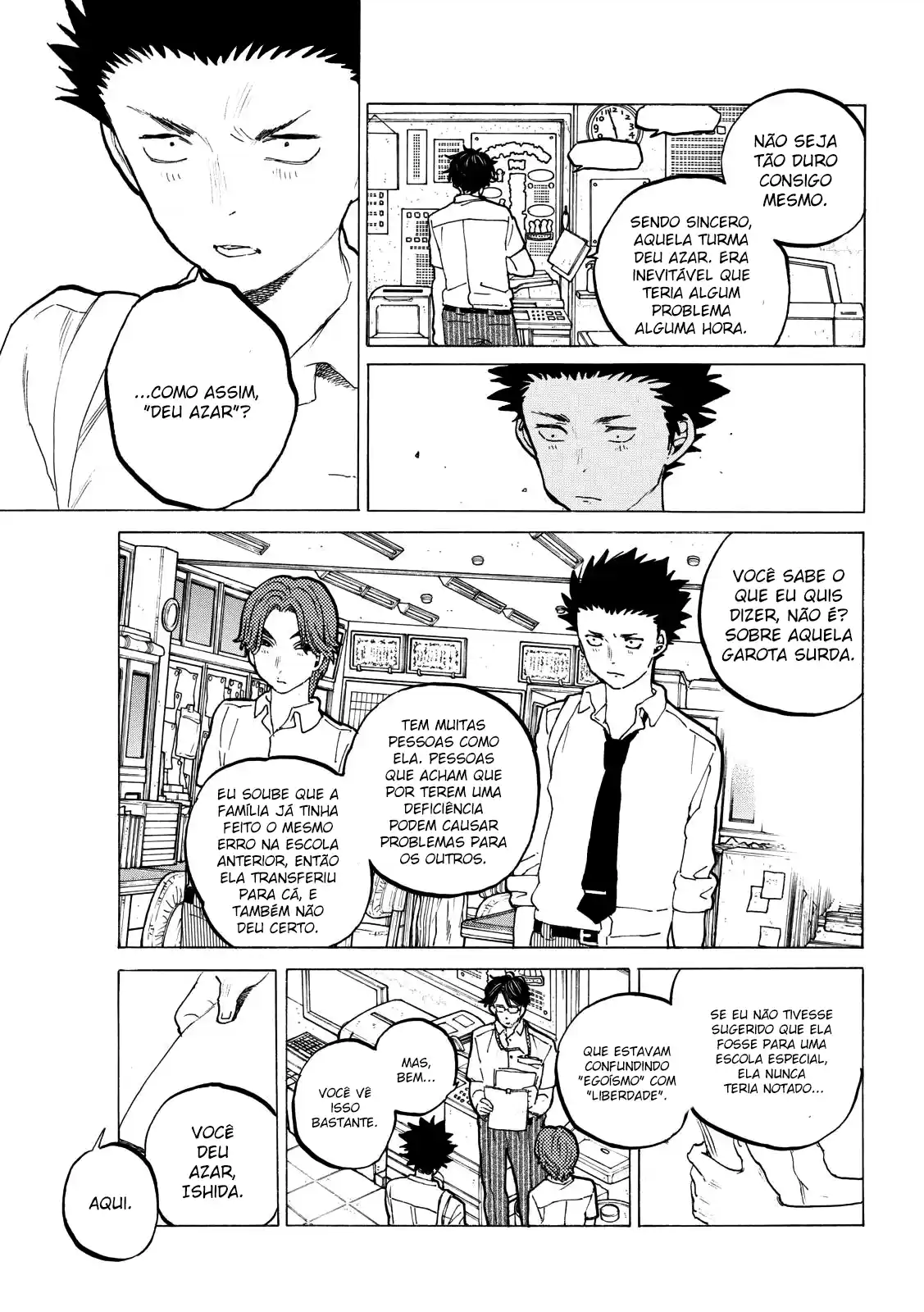 Read A Silent Voice Português Manga Online