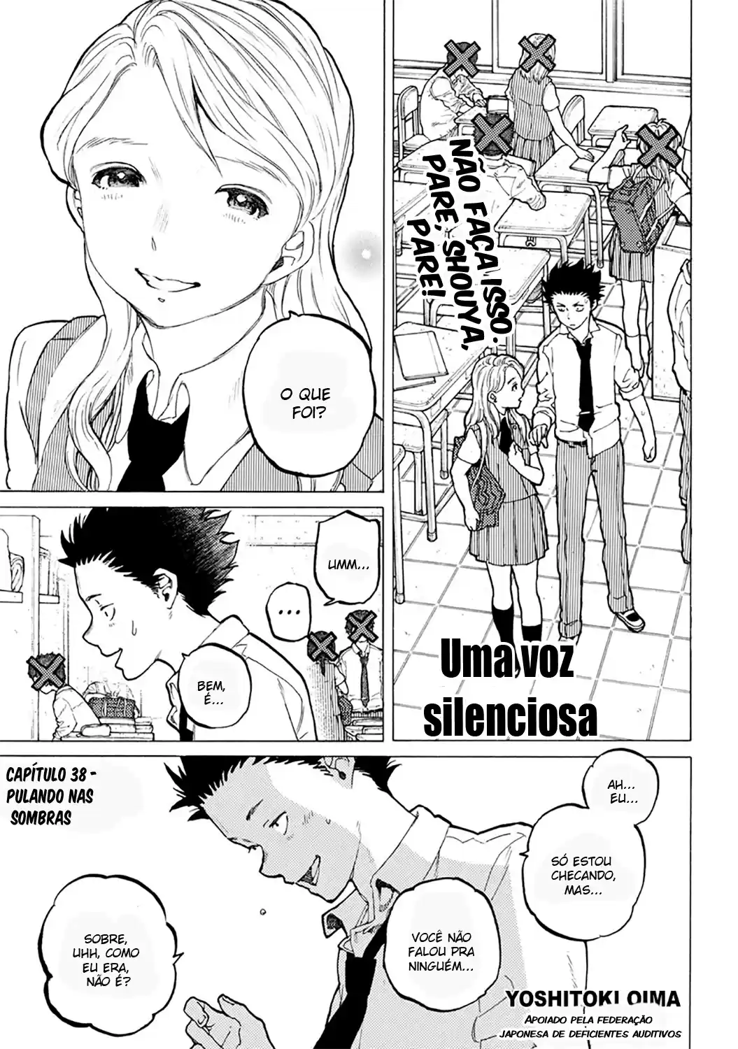 Read A Silent Voice Português Manga Online