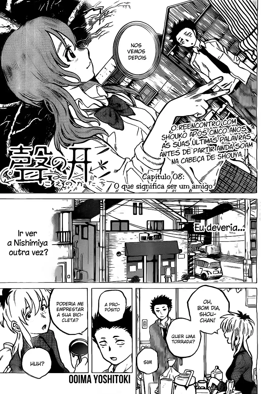 Read A Silent Voice Português Manga Online