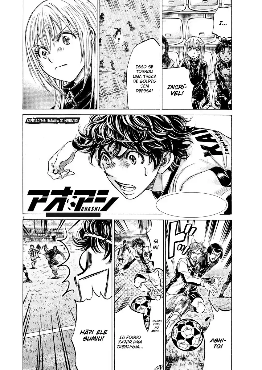 Read Ao Ashi Português Manga Online