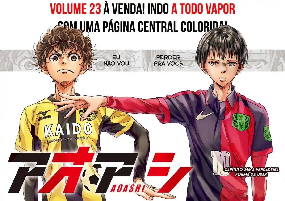 Read Ao Ashi Português Manga Online