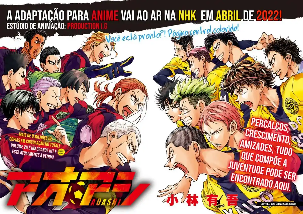 Read Ao Ashi Português Manga Online