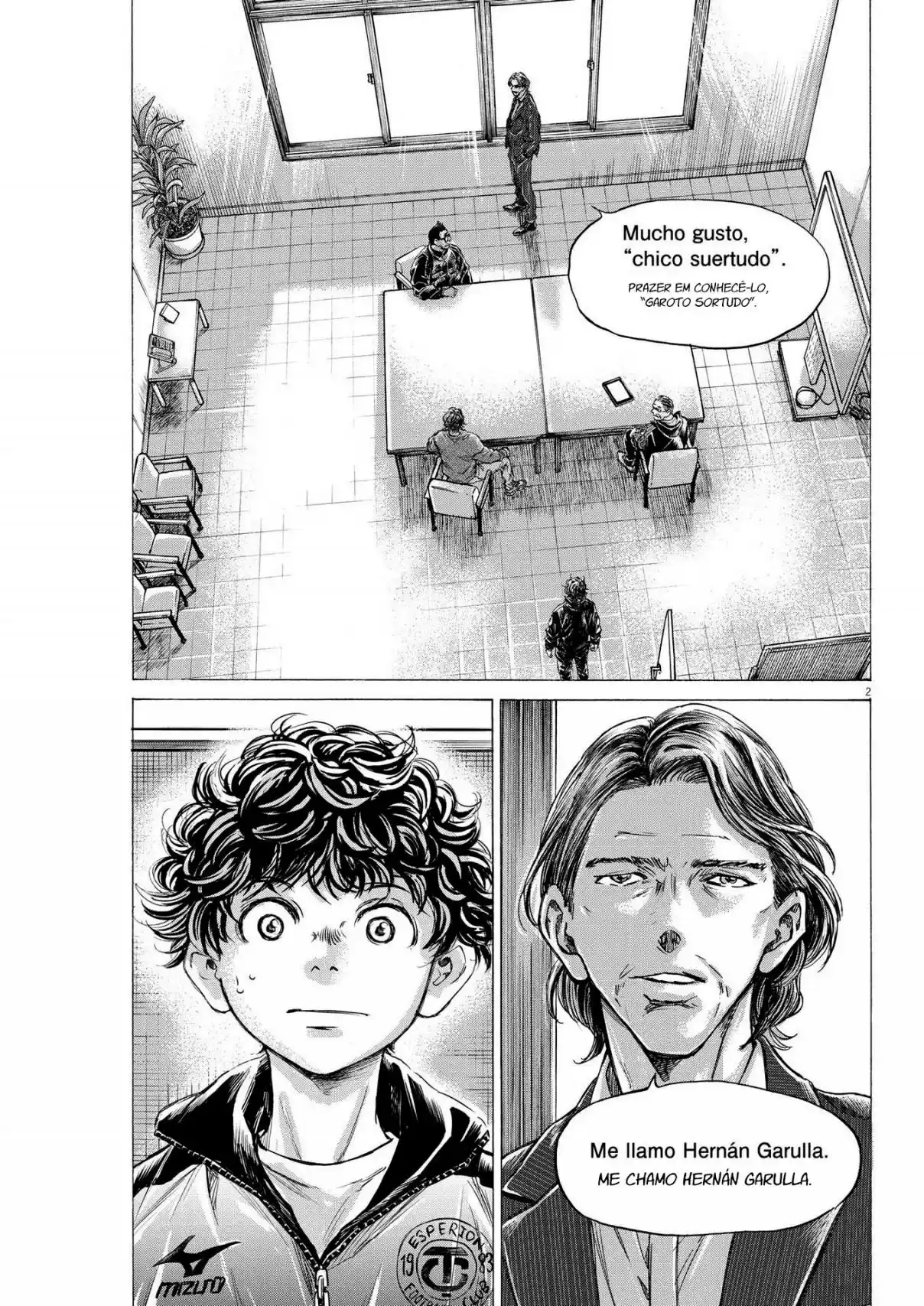 Read Ao Ashi Português Manga Online