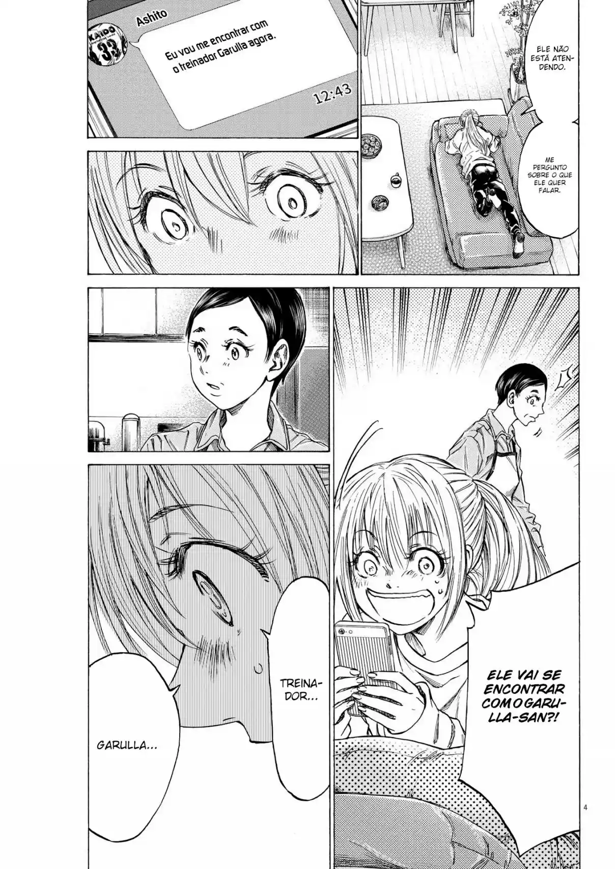 Read Ao Ashi Português Manga Online