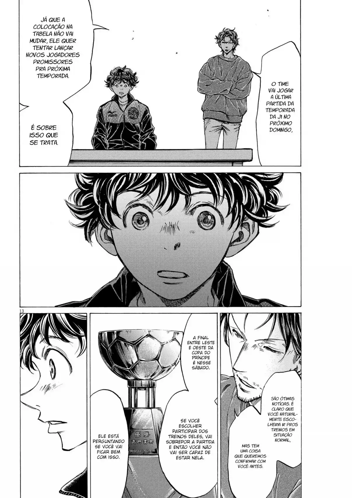 Read Ao Ashi Português Manga Online