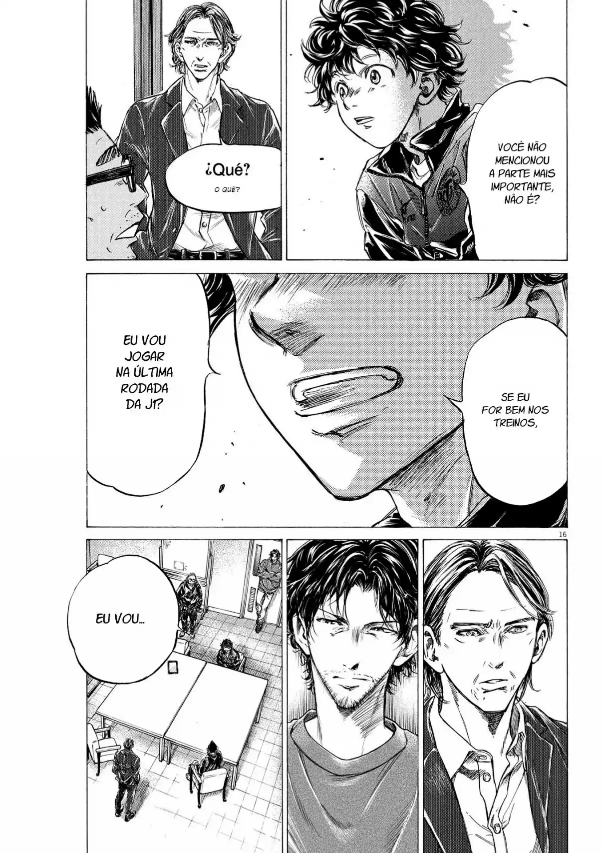 Read Ao Ashi Português Manga Online