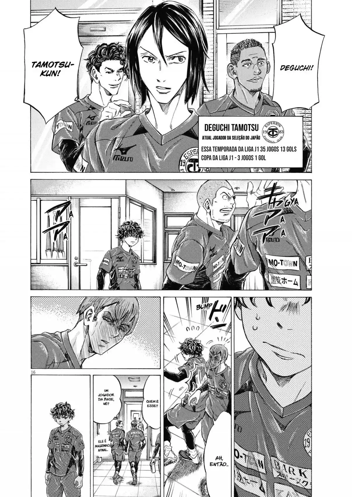 Read Ao Ashi Português Manga Online