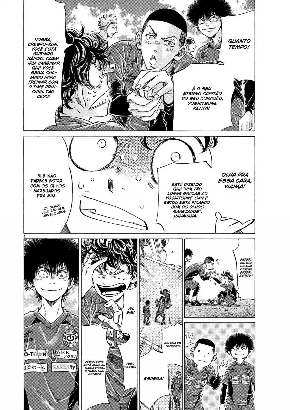 Read Ao Ashi Português Manga Online