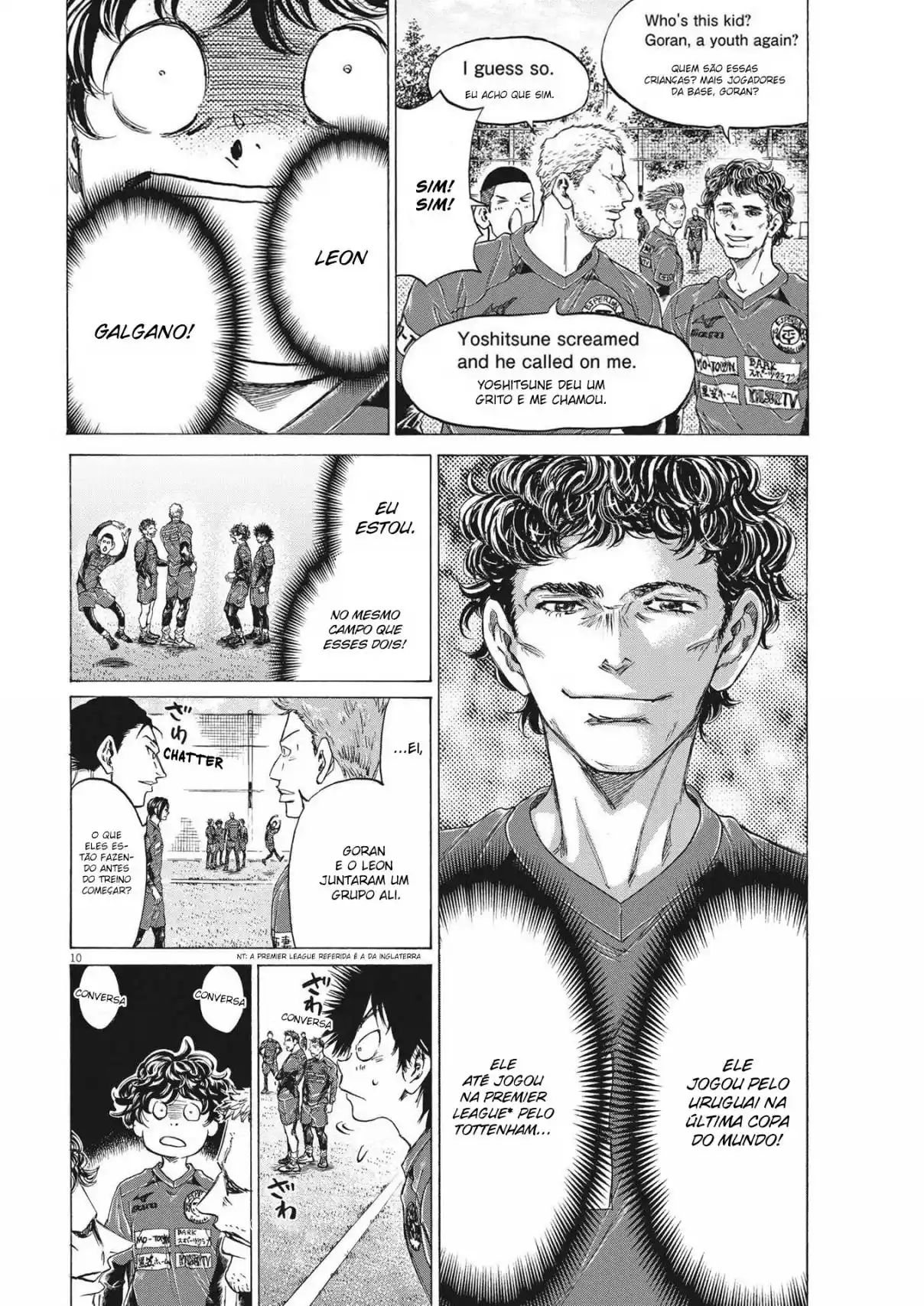 Read Ao Ashi Português Manga Online