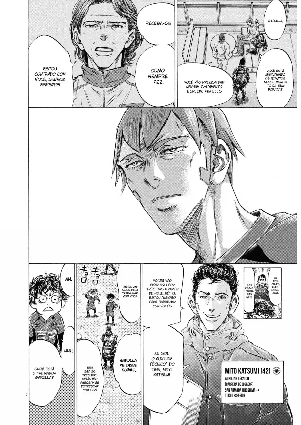 Read Ao Ashi Português Manga Online