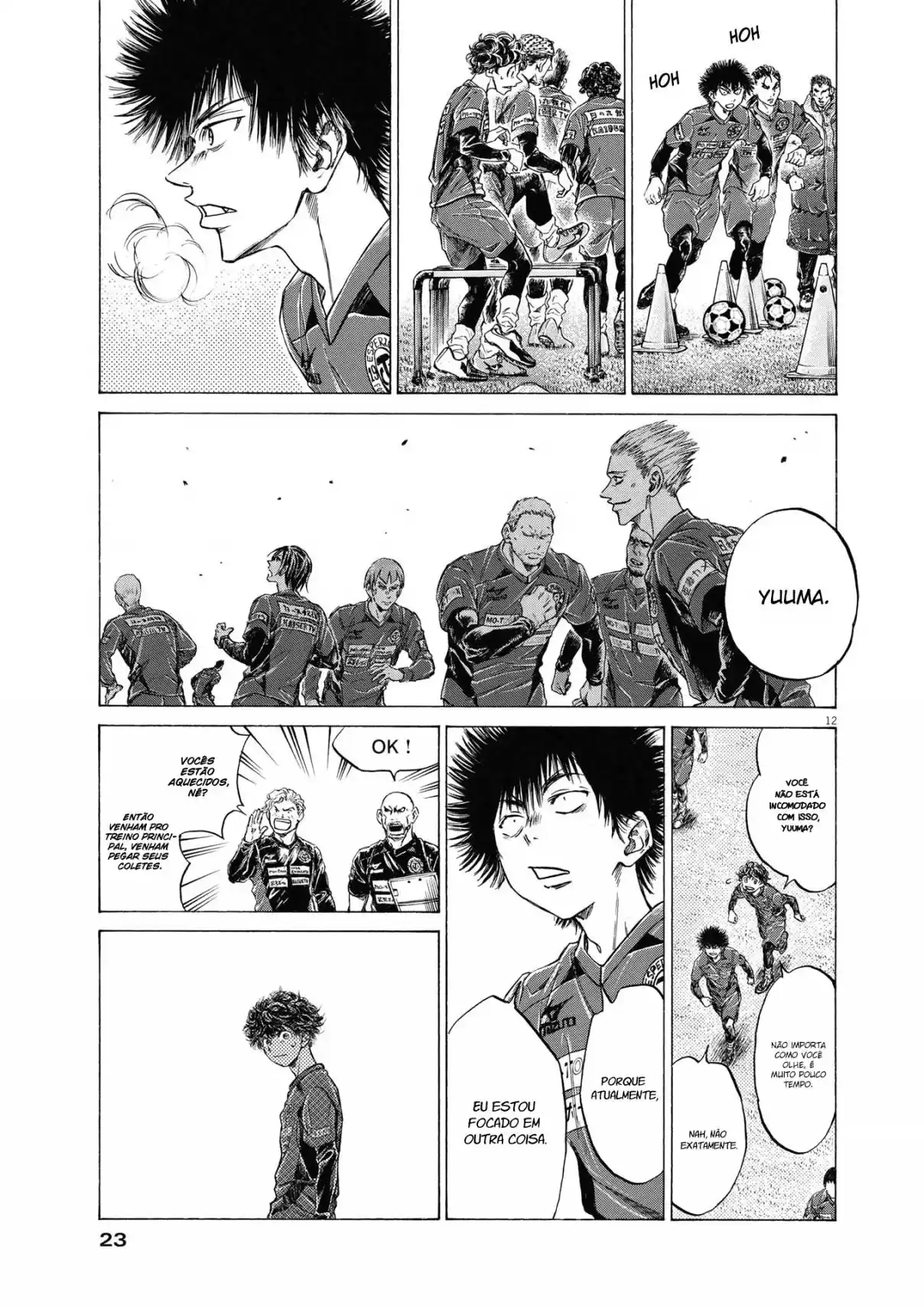 Read Ao Ashi Português Manga Online