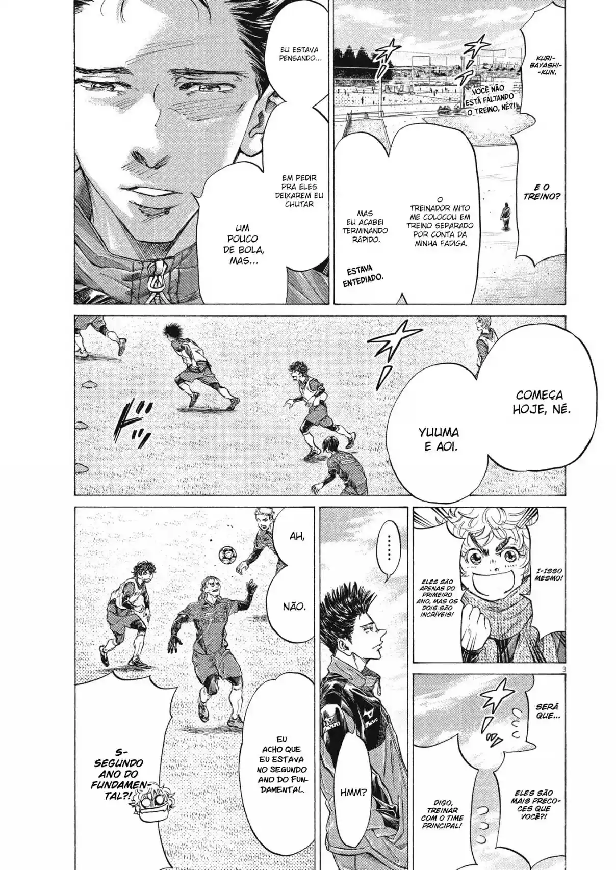 Read Ao Ashi Português Manga Online