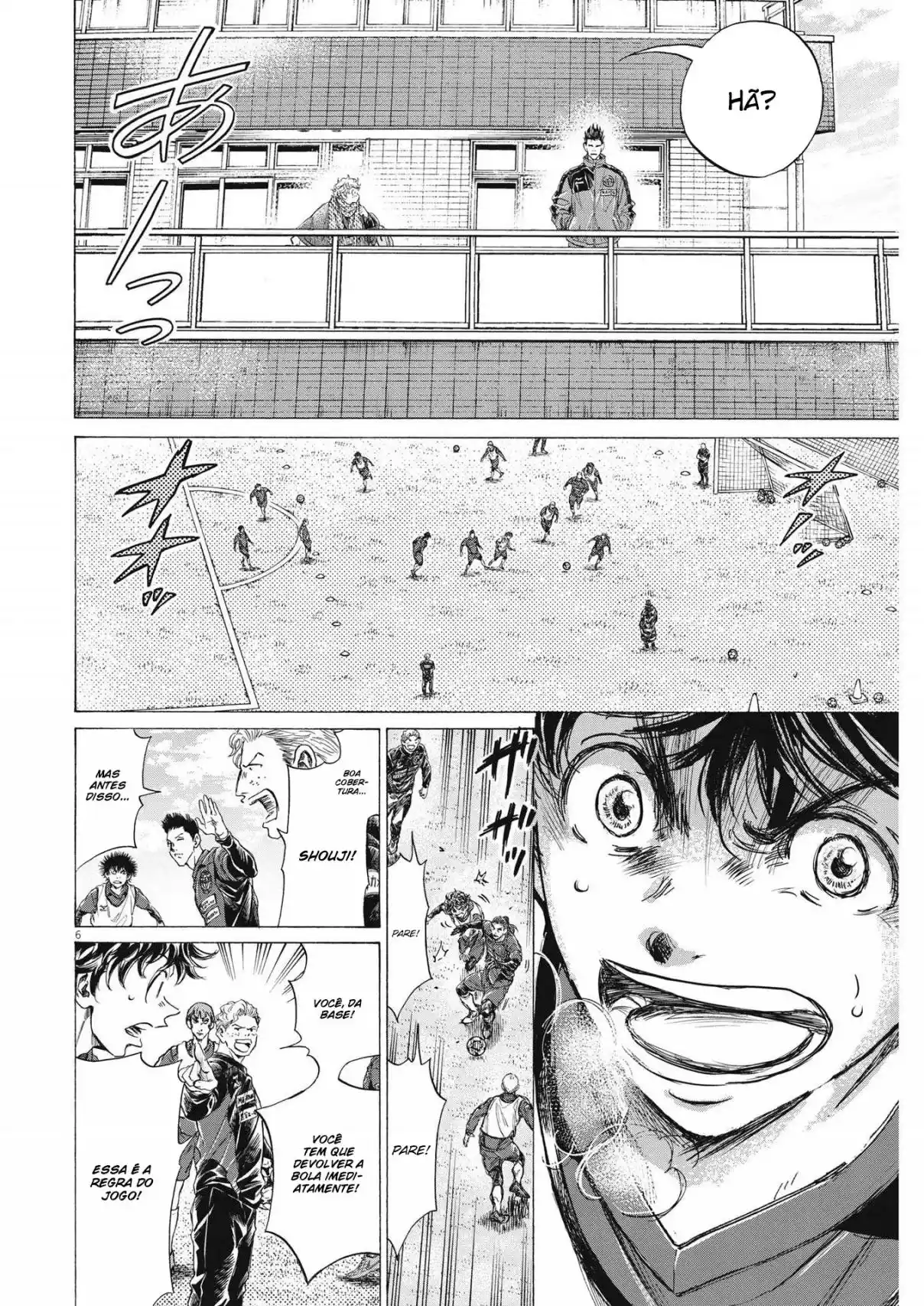 Read Ao Ashi Português Manga Online