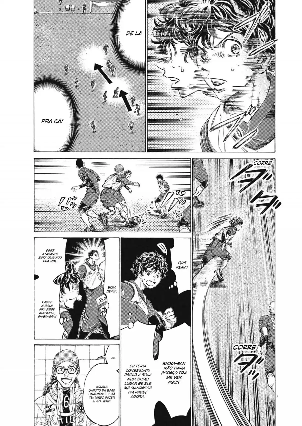 Read Ao Ashi Português Manga Online