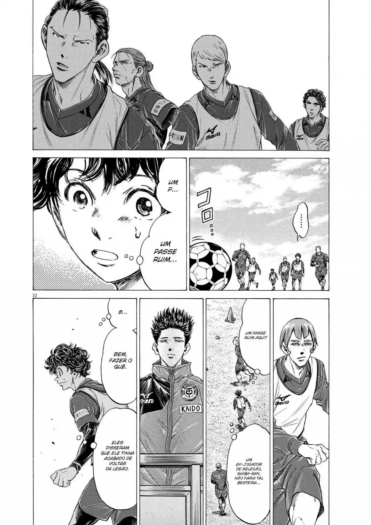 Read Ao Ashi Português Manga Online