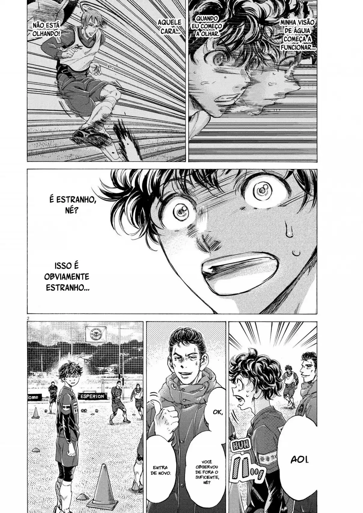 Read Ao Ashi Português Manga Online