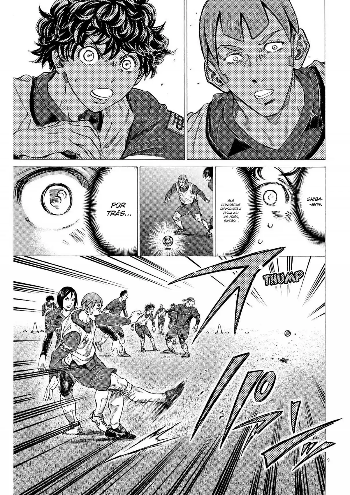 Read Ao Ashi Português Manga Online