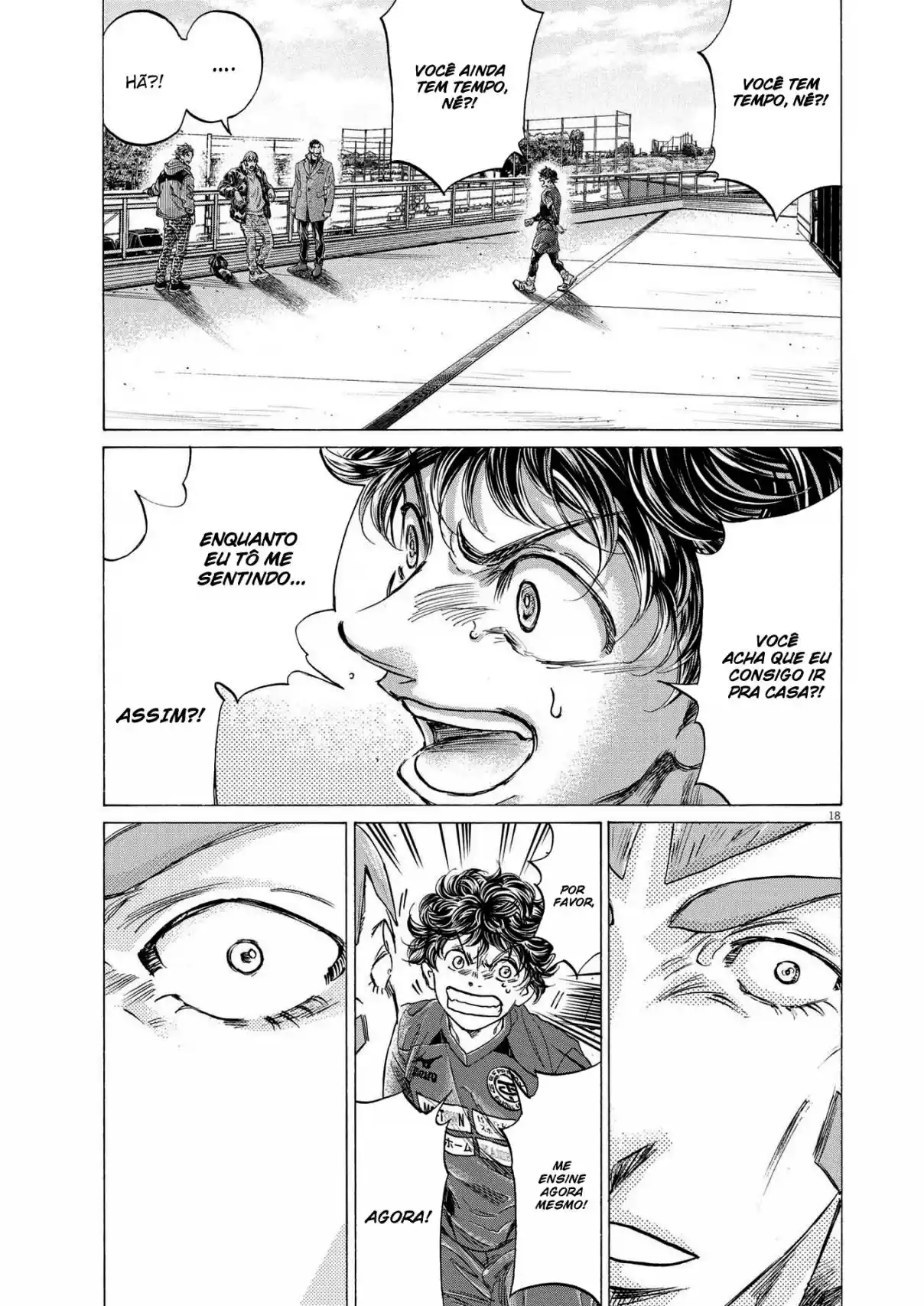 Read Ao Ashi Português Manga Online